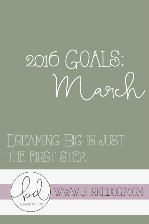 March goals