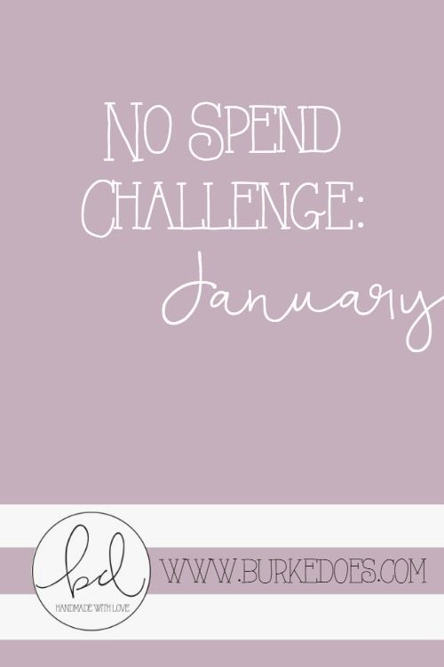 No Spend Challenge