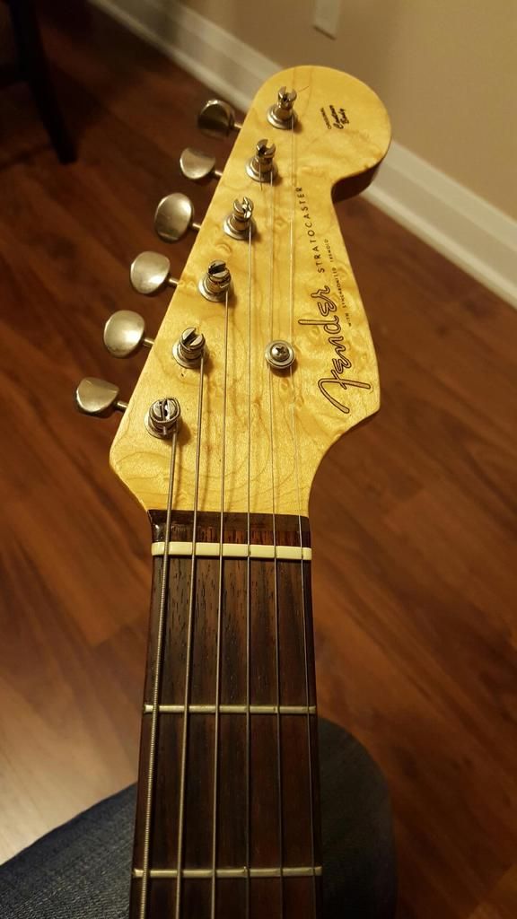 Fender Custom Shop Stratocaster Serial Numbers