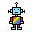 Small Multicoloured Robot Pictures, Images and Photos