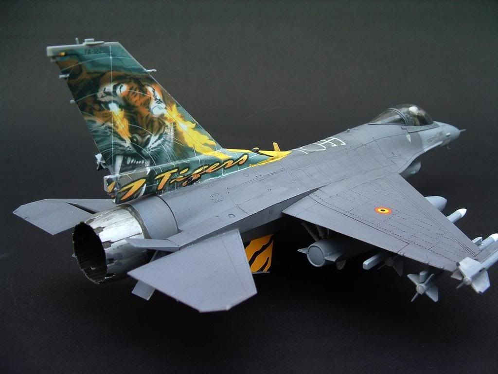 【f-16比利时老虎会】1/48 [第1页] - 飞行器与飞机()