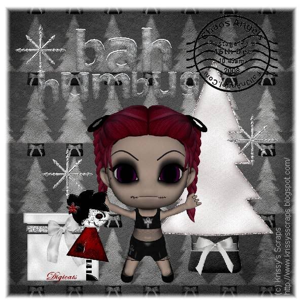 Chibi,Doll,Gothic,Happy Holidays