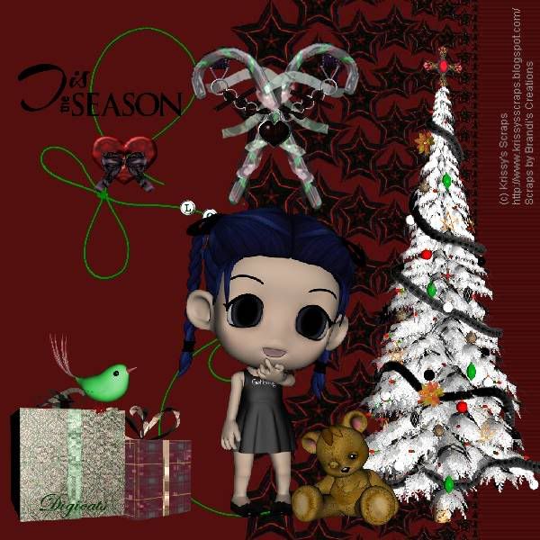 Gothic,Chibi,Doll,Happy Holidays