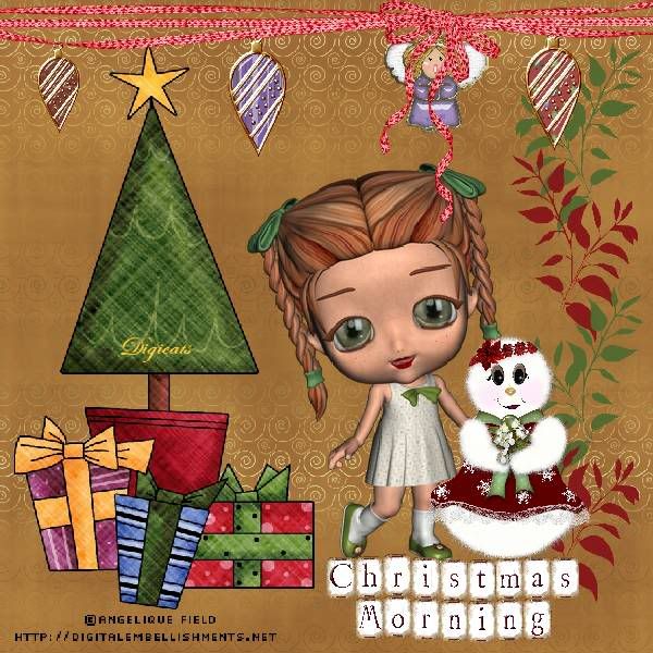 Chibi,Dolls,Happy Holidays,Holiday Glitter