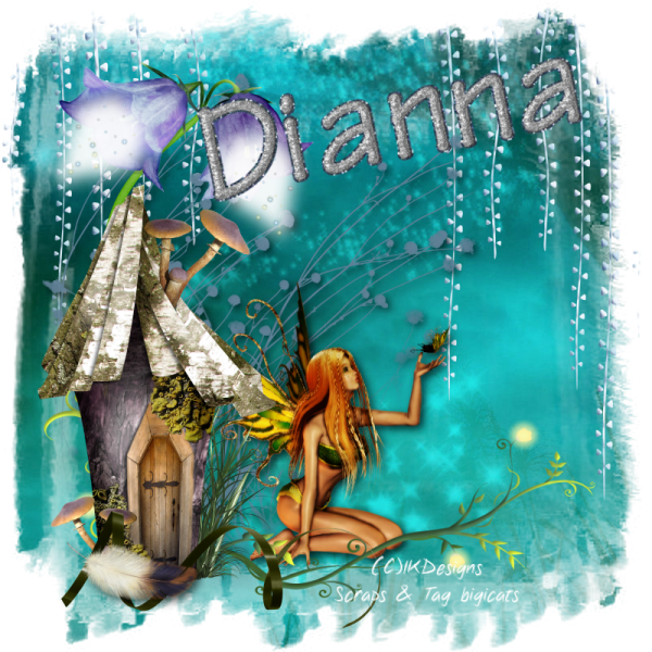 Dianna's dreams in the forest photo PixieDreams_08062010Dianna.png