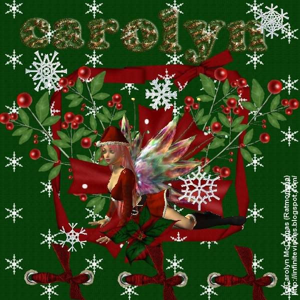 Fairies,Fantasy,Snow,Happy Holidays,Santa,Winter