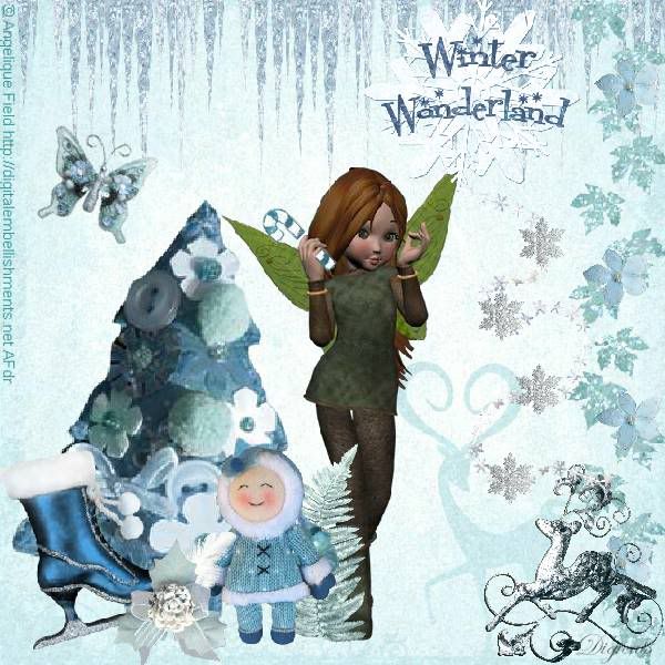 Fairies,Fantasy,Winter