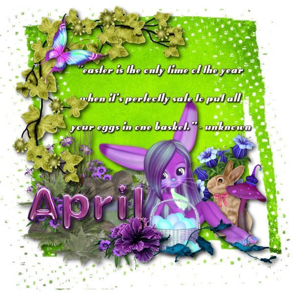 Basket Full of Eggs - April