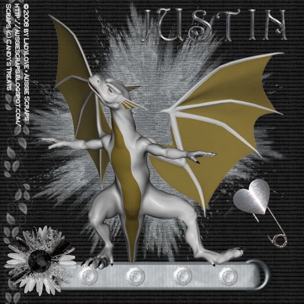 Dragon tag for Justin