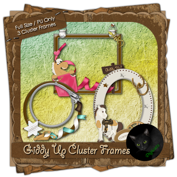 Giddy Up Cluster Frames