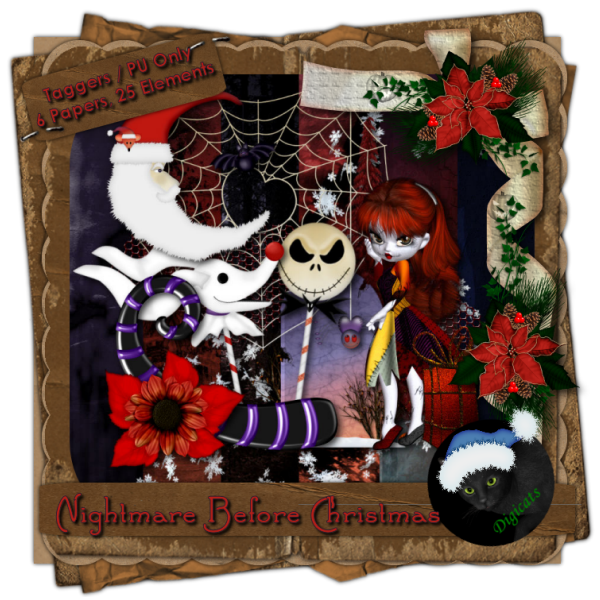 Nightmare Before Christmas Sampler