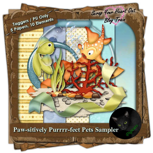 Paw-sitively Purrrr-fect Pets Sampler (Taggers) preview