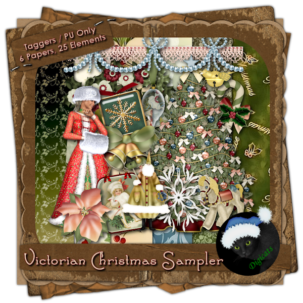 Victorian Christmas Sampler