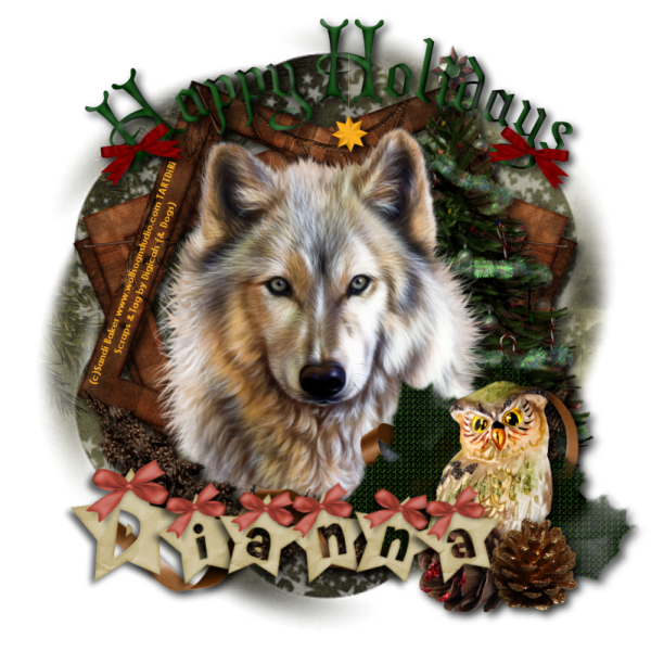 A Wolfy Christmas - Dianna