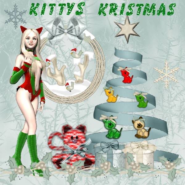 Winter,Christmas,Kitty Cats