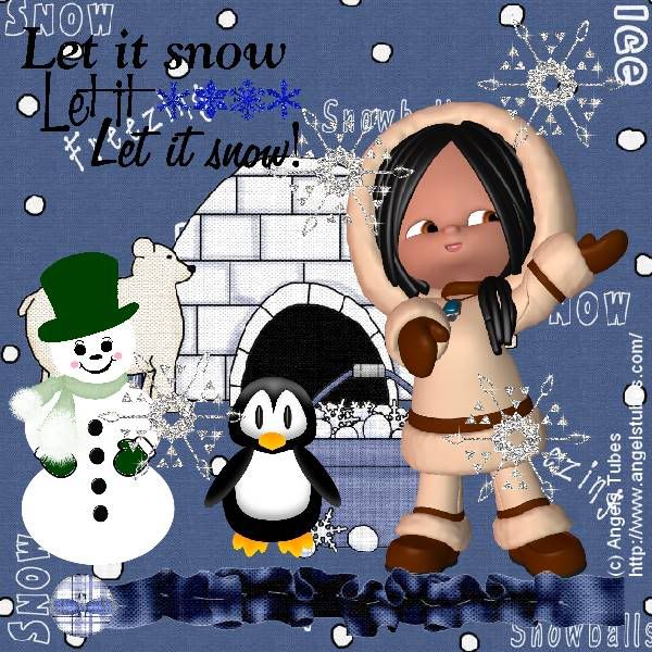 Winter,Snow,Polar Bears,Penguins,Snowman,Eskimo,Kids Tags