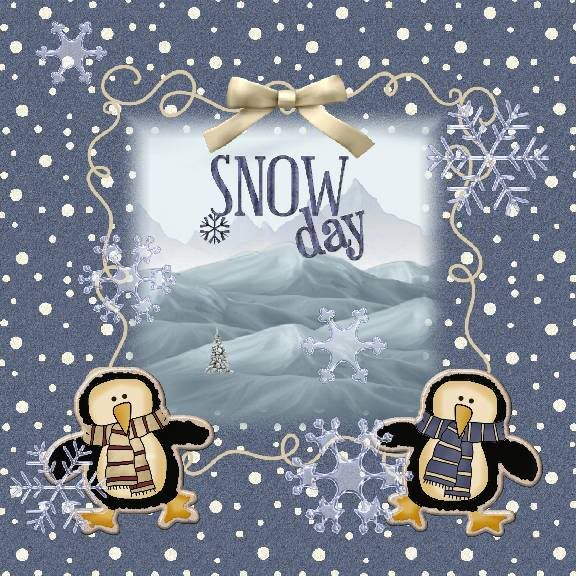 Winter,Clip Art Creations,Penguins