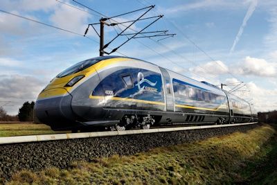 The sleek and stylish Eurostar