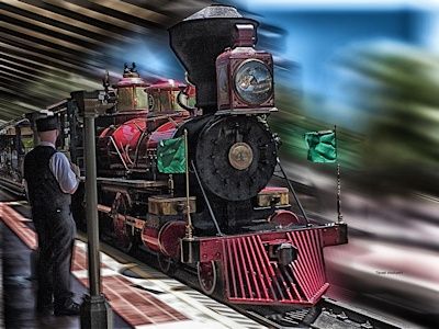 Magic Kingdom Train