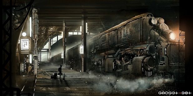 Steampunk Train photo