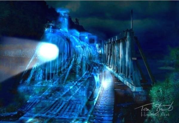 Ghost Train by Tom Straub