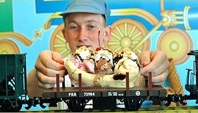 Choo Choo's Creamery Ice Cream Train