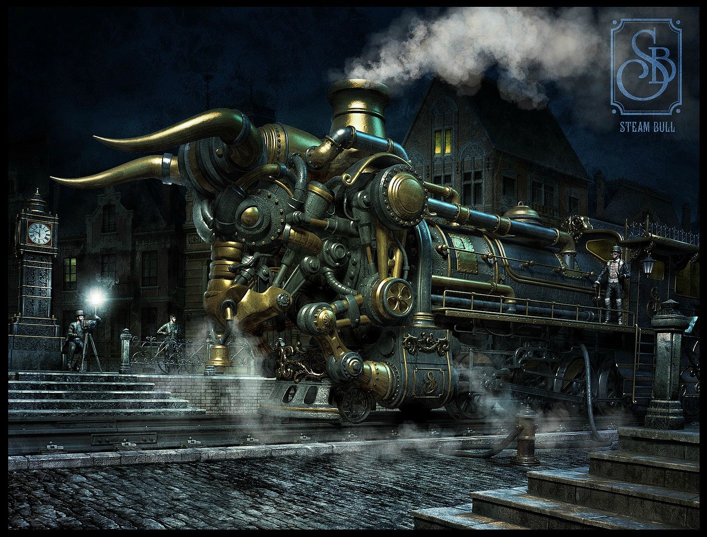 Steampunk Train