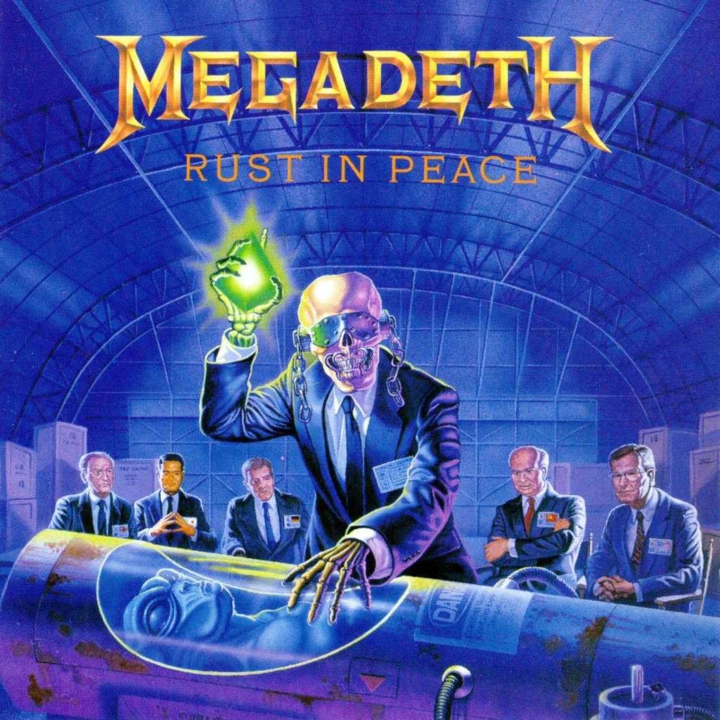1990 Megadeth Rust In Peace La Náusea Embriagante 4.0