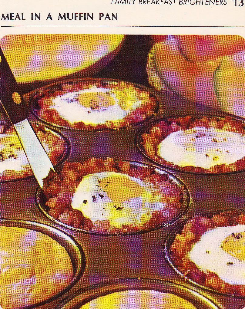 Time Travel Kitchen Meal In A Muffin Pan Eggsinhashnests bake, corn muffins, fruit