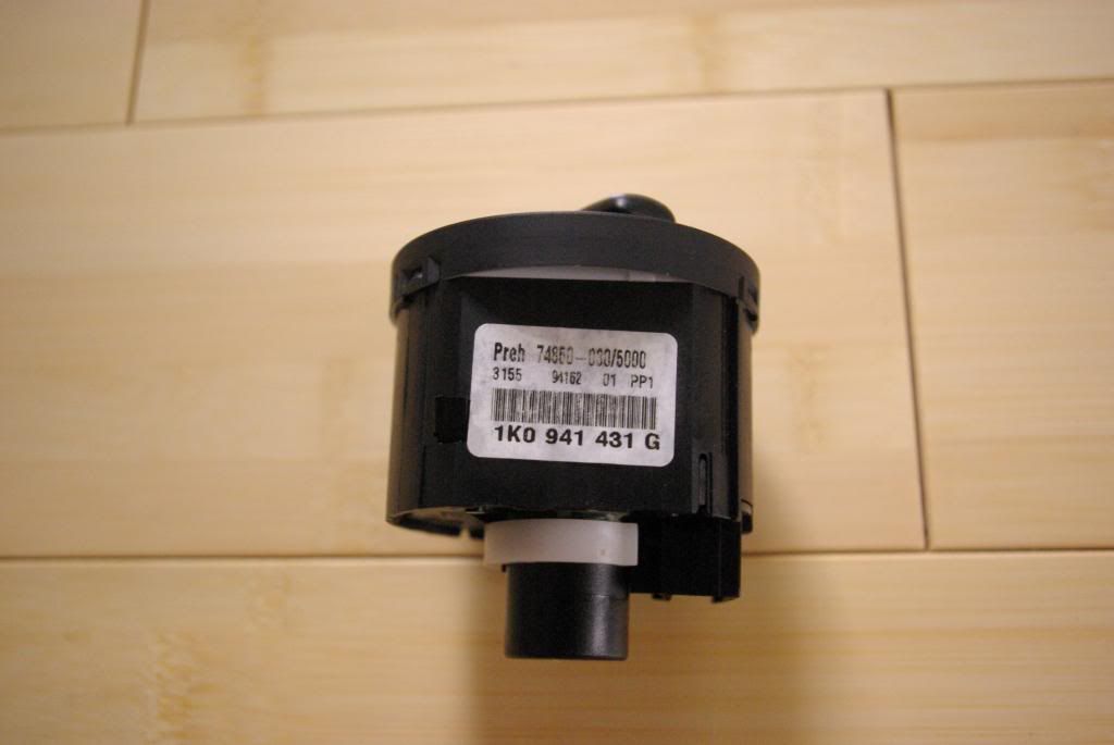 FS OEM Headlight Switch w/ Fogs VW Vortex Volkswagen Forum