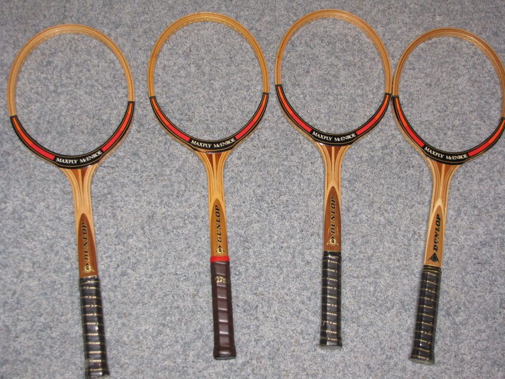 Was the DUNLOP MAXPLY MCENROE used by Mac in 1982 just a paintjob