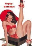 Old timey pinup girl b-day Pictures, Images and Photos