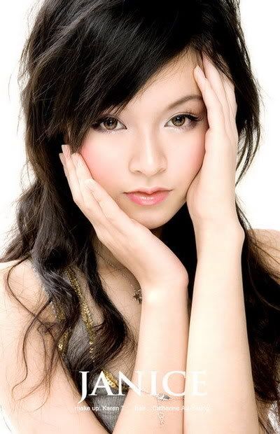 Janice Wei Lan Hong Kong Pop Singer Album Photos