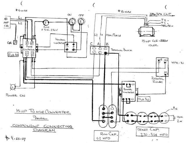 3 Phase Converter Wiring Diagrams Hobart Meat