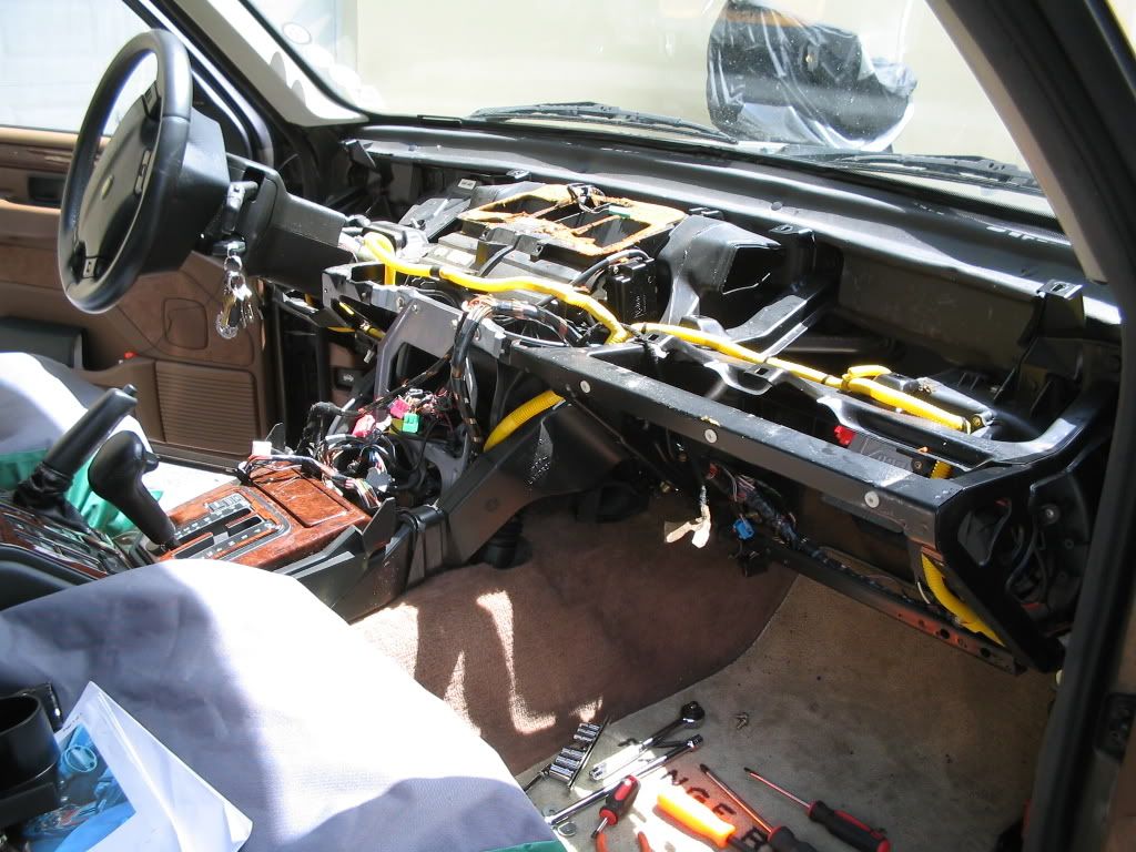 Dash removal pictures. | Range Rovers Forum