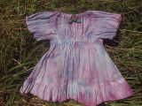 Hippie Peasant Doll Dress for 14" Doll