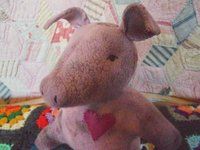 Ima Piggy - 9" or 14" Hand Dyed Cotton Sherpa Ima Piggy - 9" or 14" Hand Dyed Cotton Sherpa