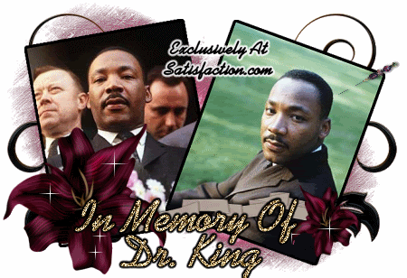 Martin Luther King Day Comments and Graphics for MySpace, Tagged, Facebook
