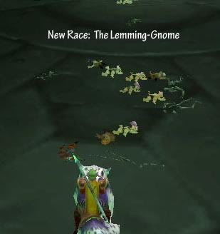 The Running of the Lemming-Gnome