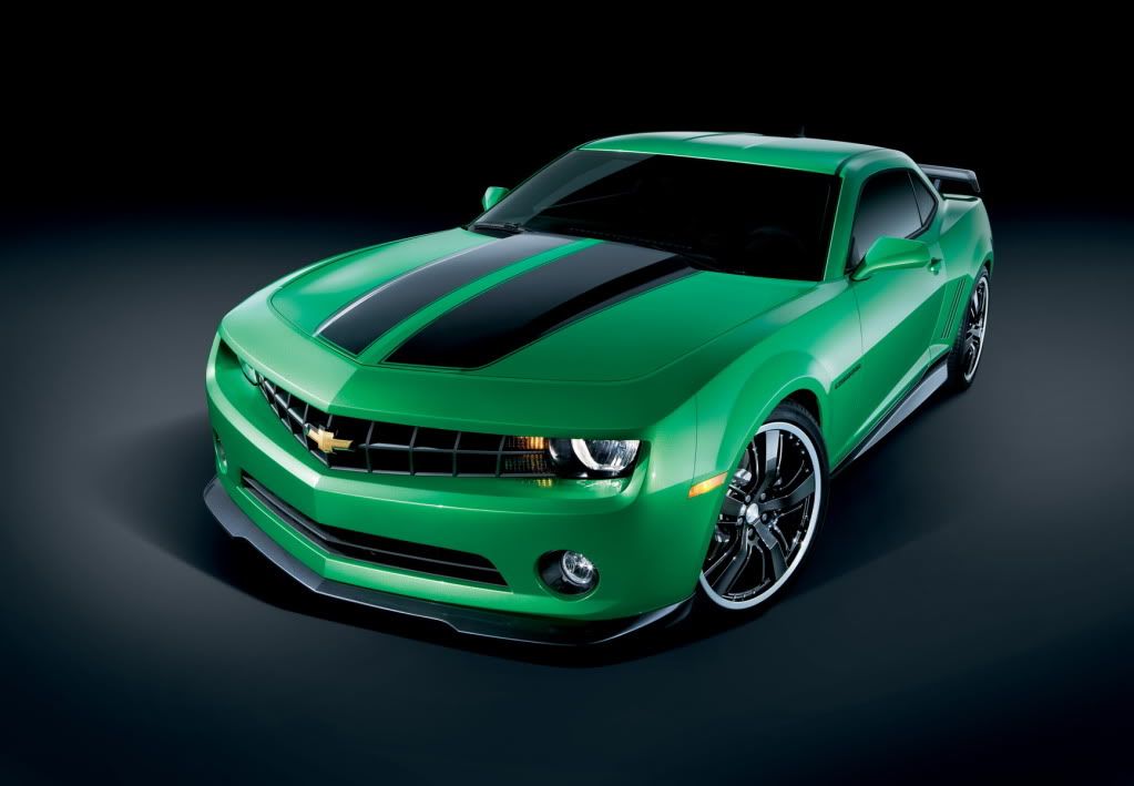 My 1st car was a Camero ragtop dark green And the new body styles reminds