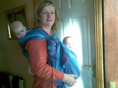 Babywearing Twins