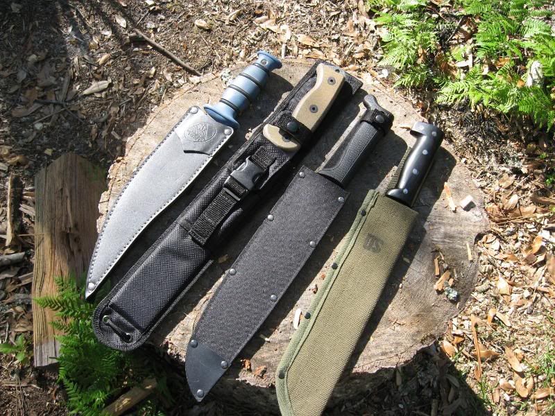 Jungle Knives Compared