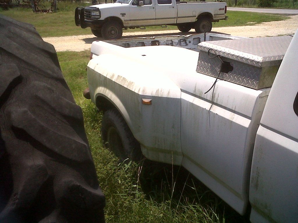 8797 F350 dually bed with fiberglass fenders Ford Power Stroke Nation