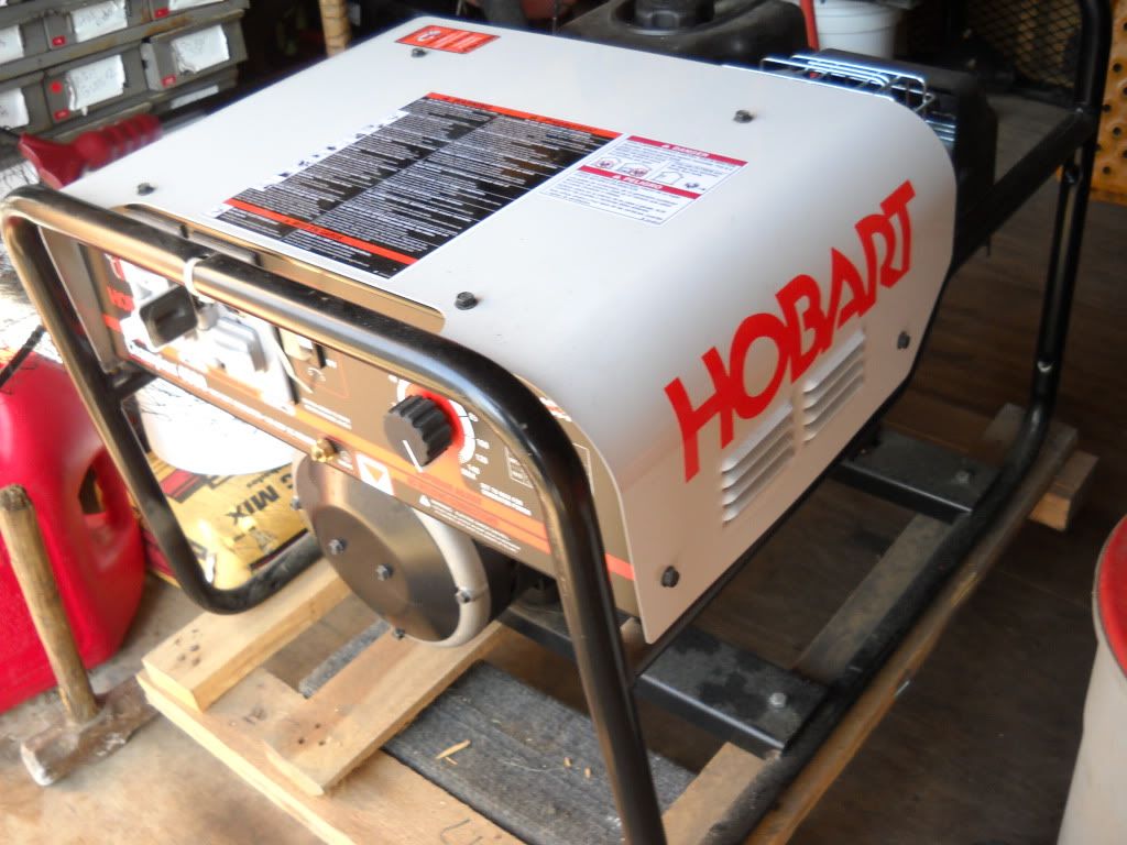 generator welder for sale (Hobart Champion 4500w with 120 and 220outlets)