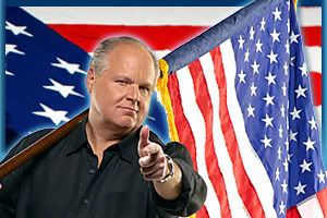 Rush Limbaugh - flag