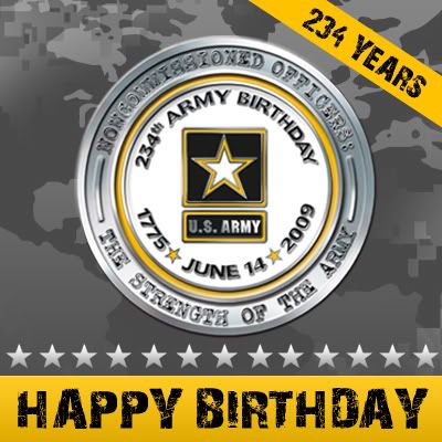 US Army 234th Birthday
