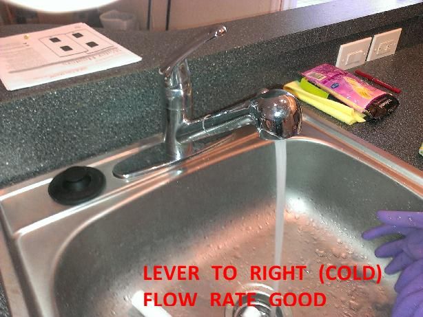 hot water is slow to faucet
