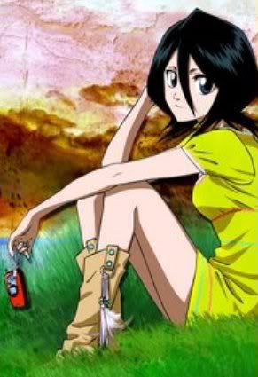 A wonderfully cute character from an ace anime. Love her short black hair.