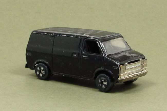Black Panel Van