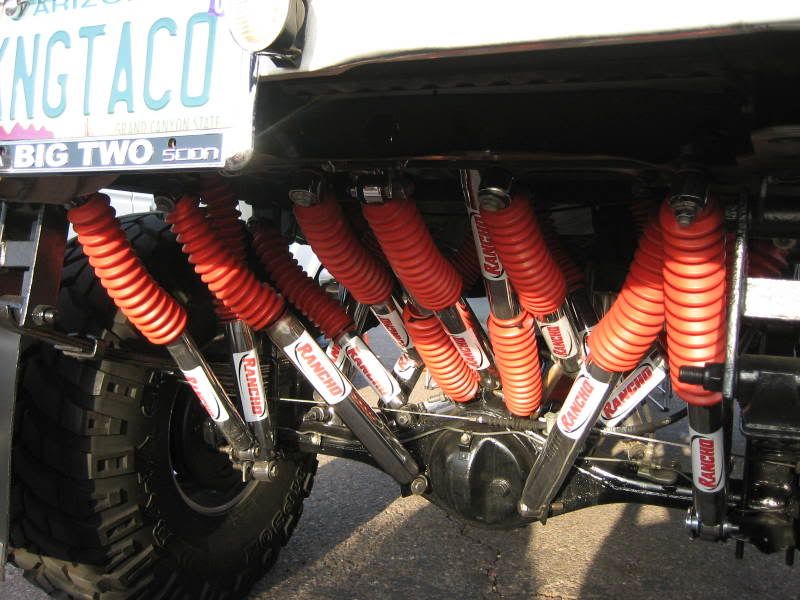 Whats the deal with dual shocks? Pirate 4x4